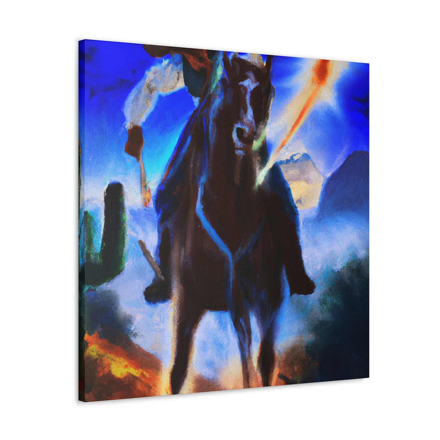 "Pony Express Legacy" - Canvas