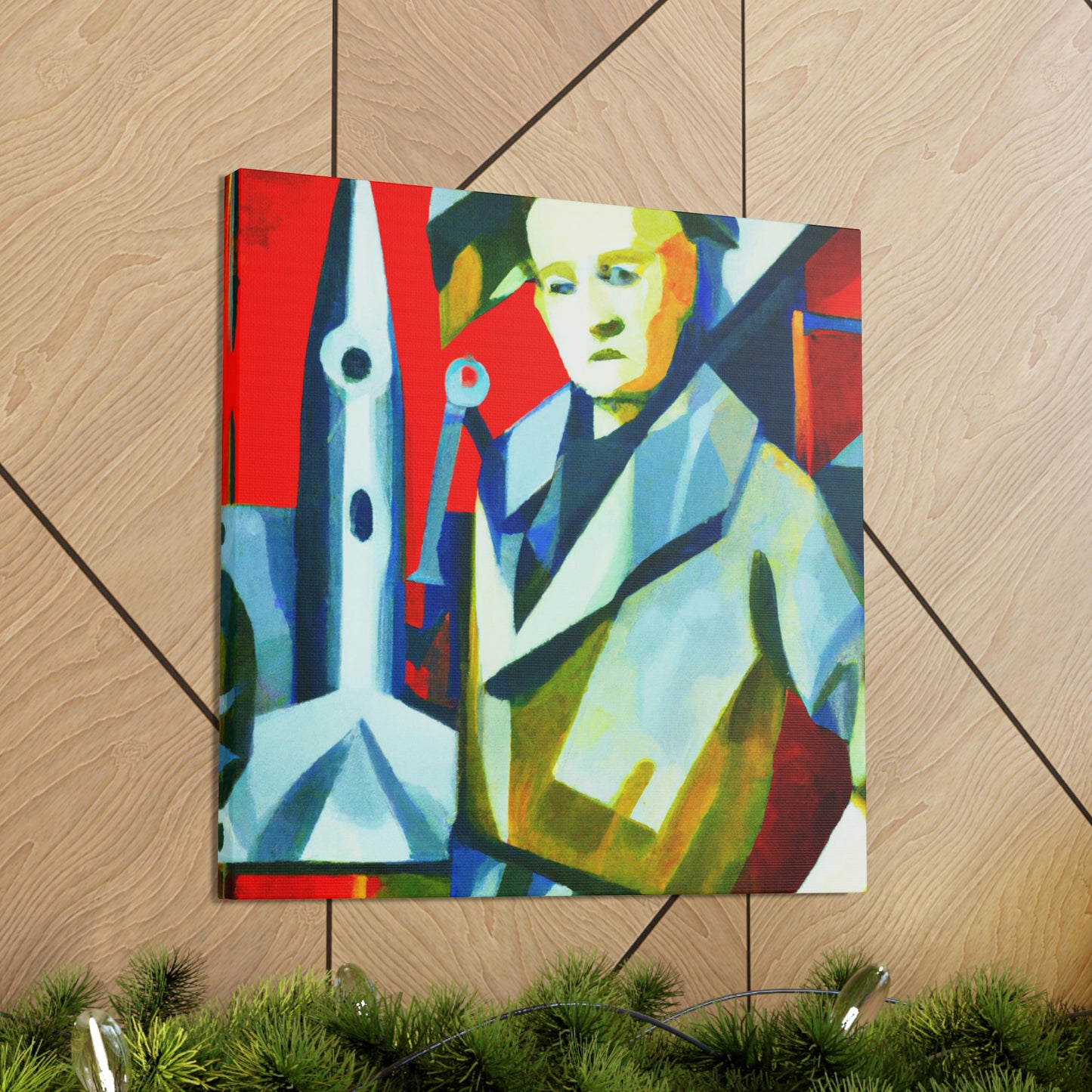 Engineer's Pop Art Painting - Canvas