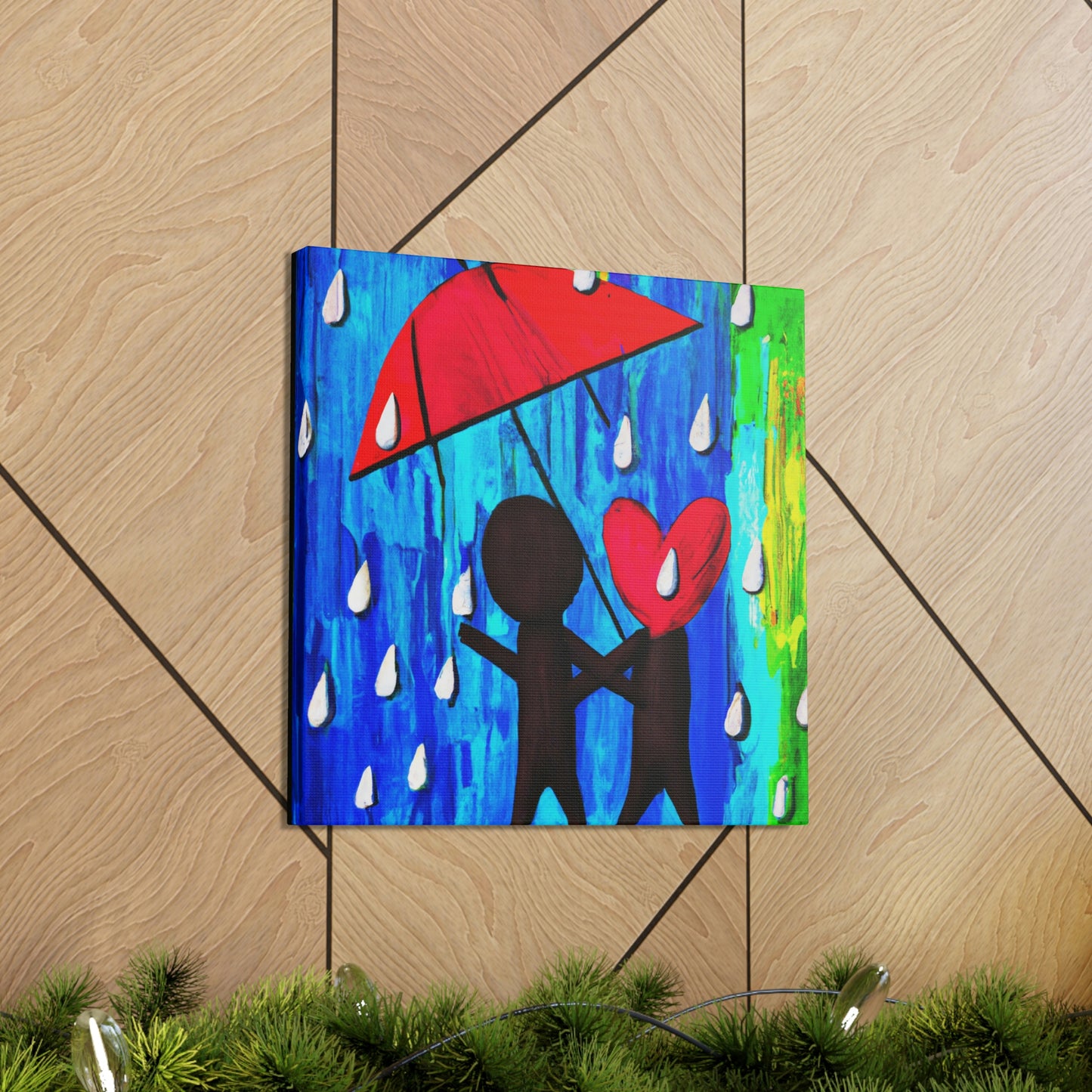 Love in the Rain - Canvas