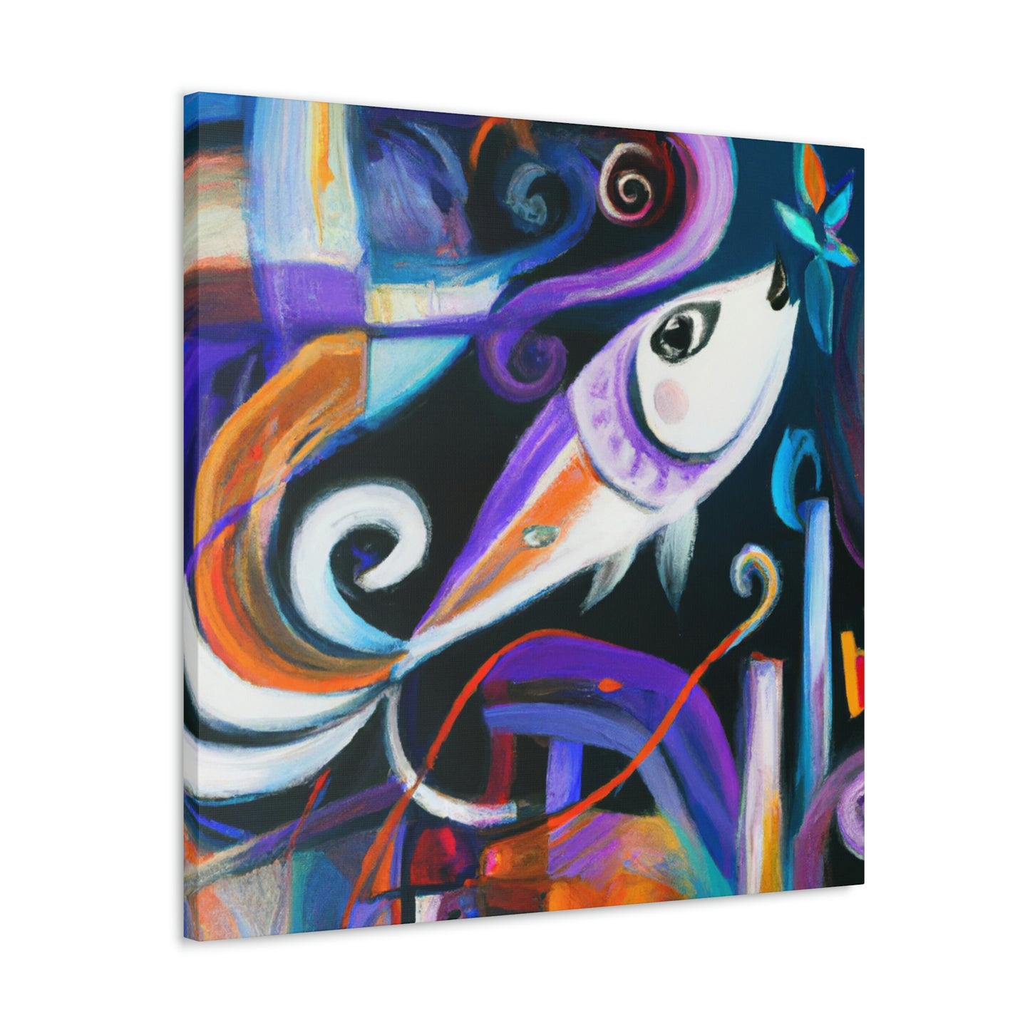 Sea of Swimming Fish - Canvas