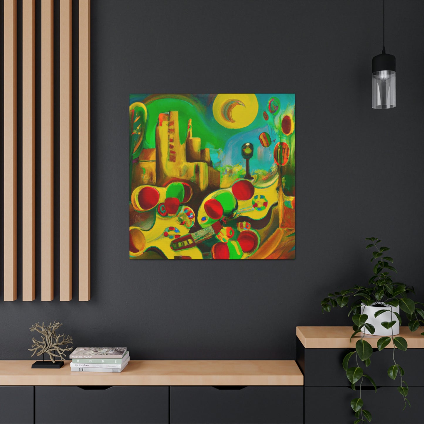 Rattle of Maracas - Canvas