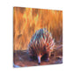 "Echidna's Hidden Beauty" - Canvas