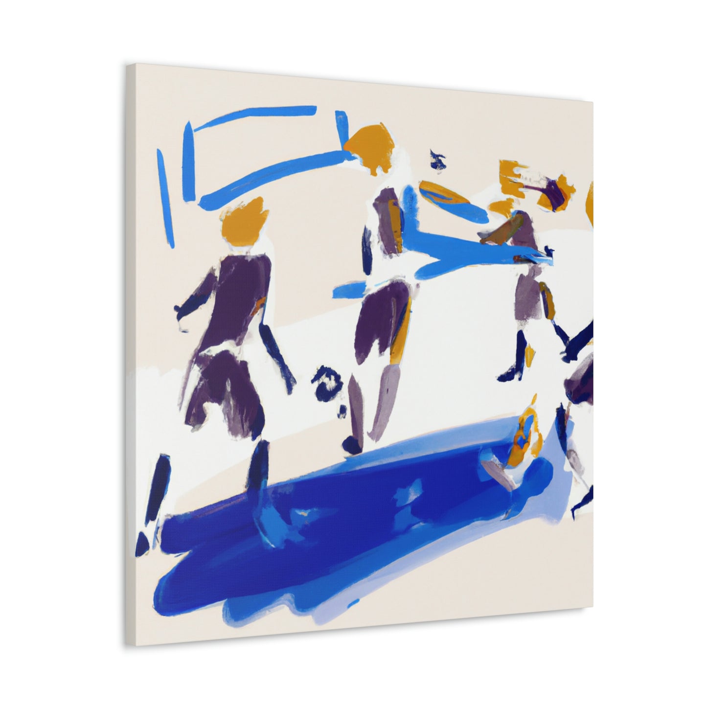 Soccer in Simplicity - Canvas