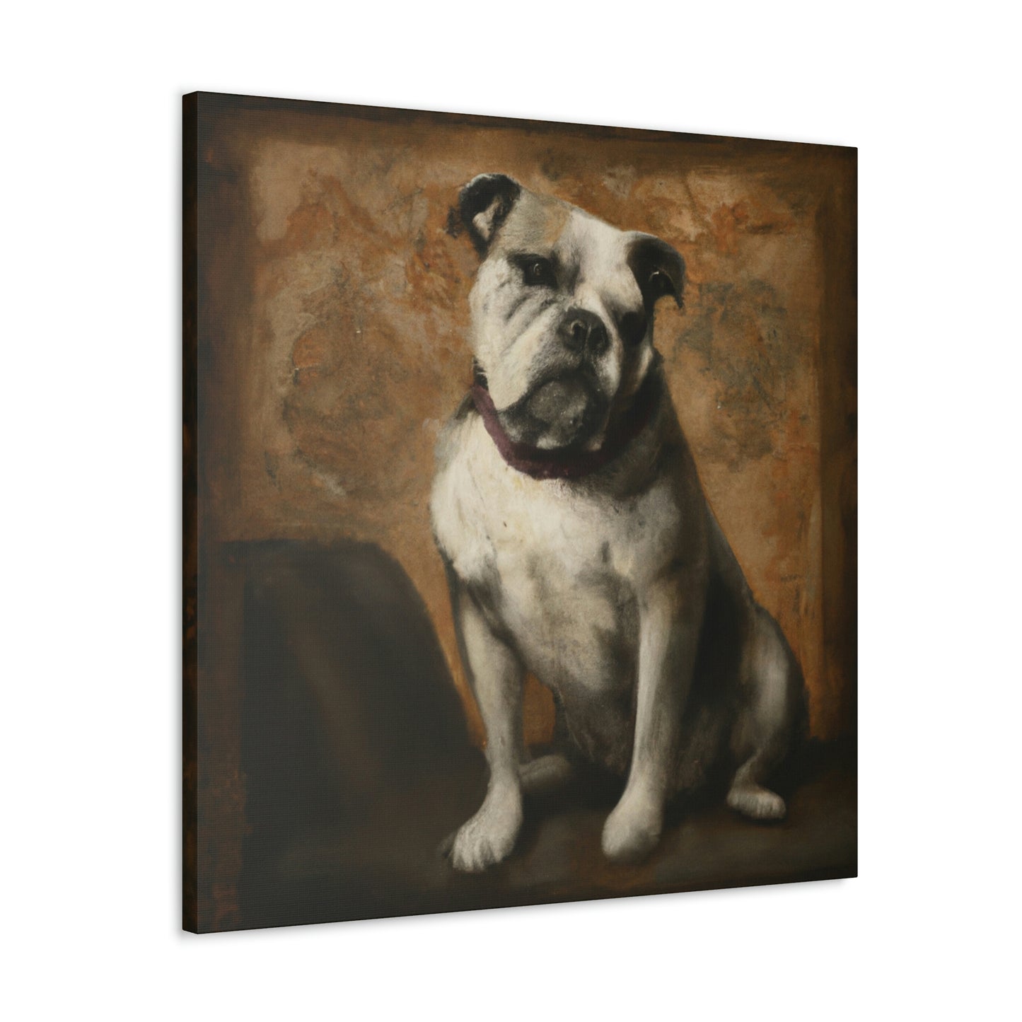 "Bulldog of Baroque" - Canvas