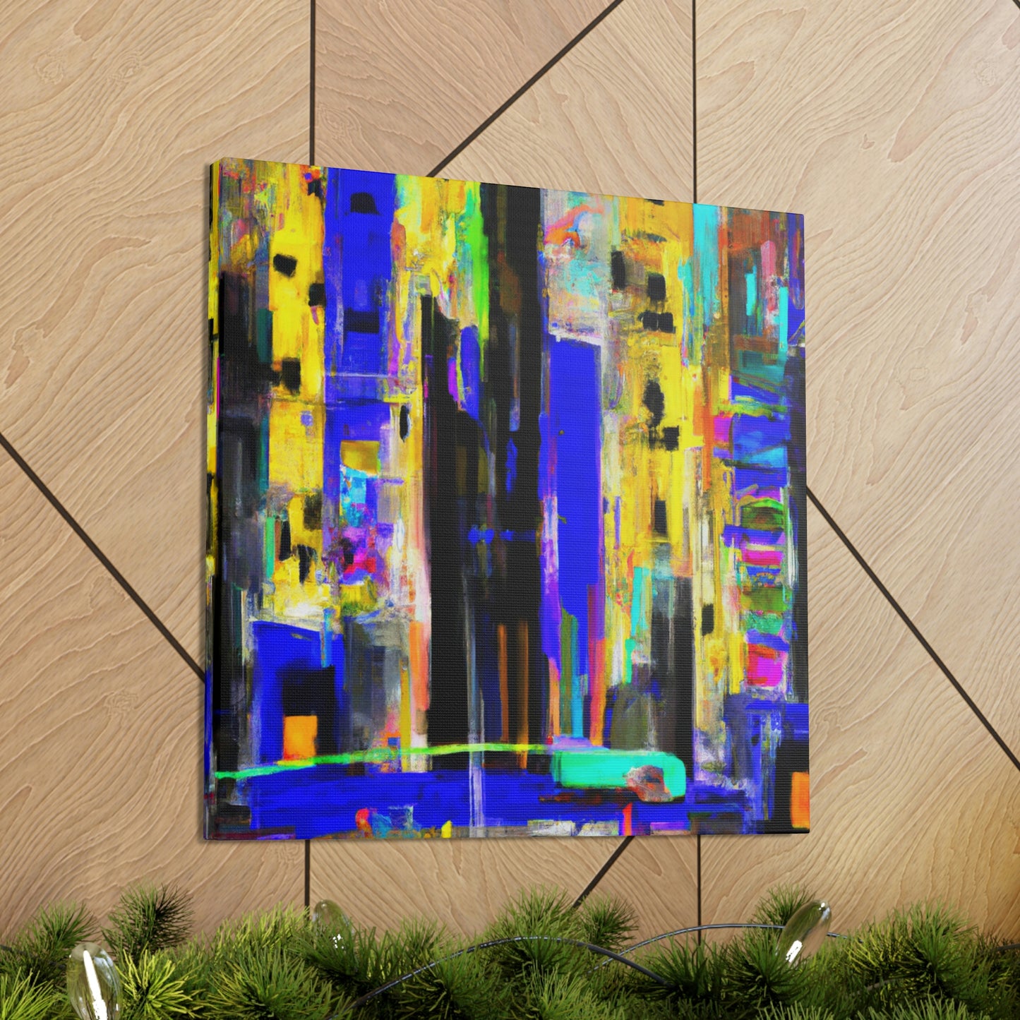 "Art Deco Abstraction" - Canvas