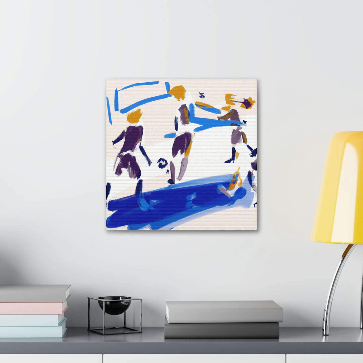 Soccer in Simplicity - Canvas