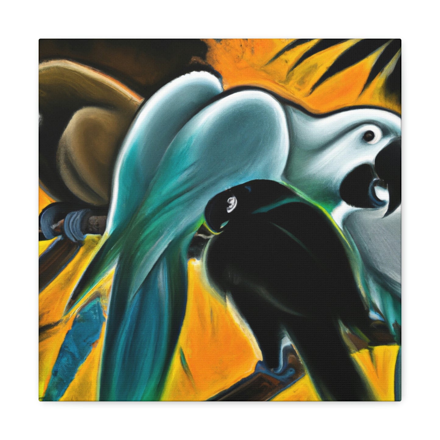 Macaw Mirage Surreal - Canvas