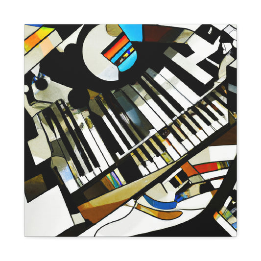 "Piano Sonata in Blue" - Canvas