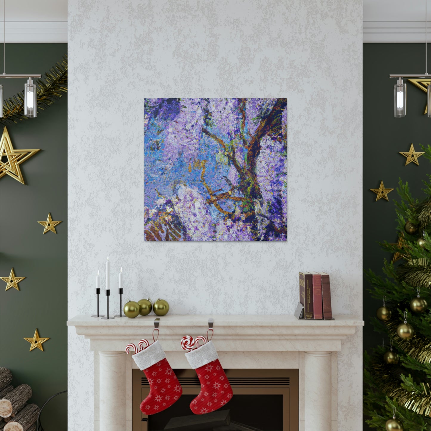 Wisteria in Bloom - Canvas