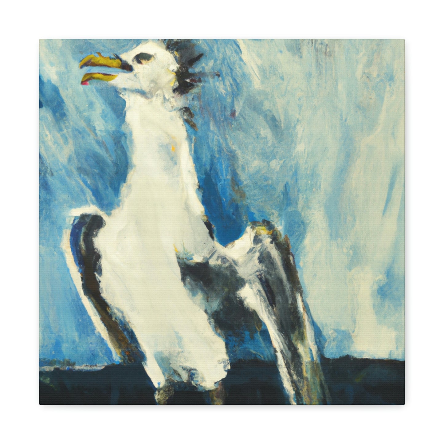 Seagulls in Solitude - Canvas