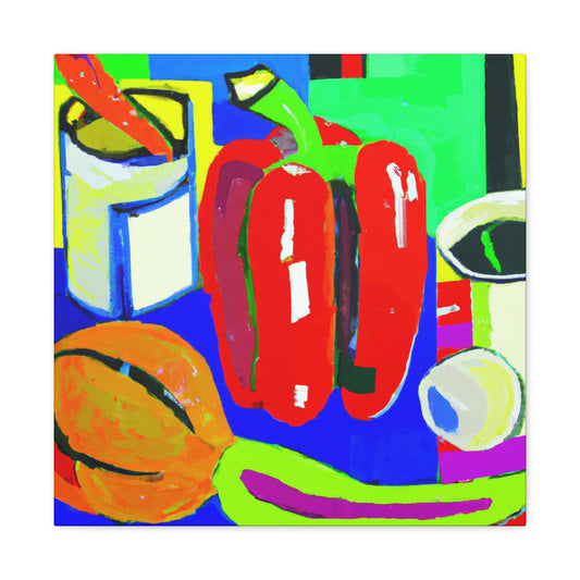 Veggies in Fauvism - Canvas