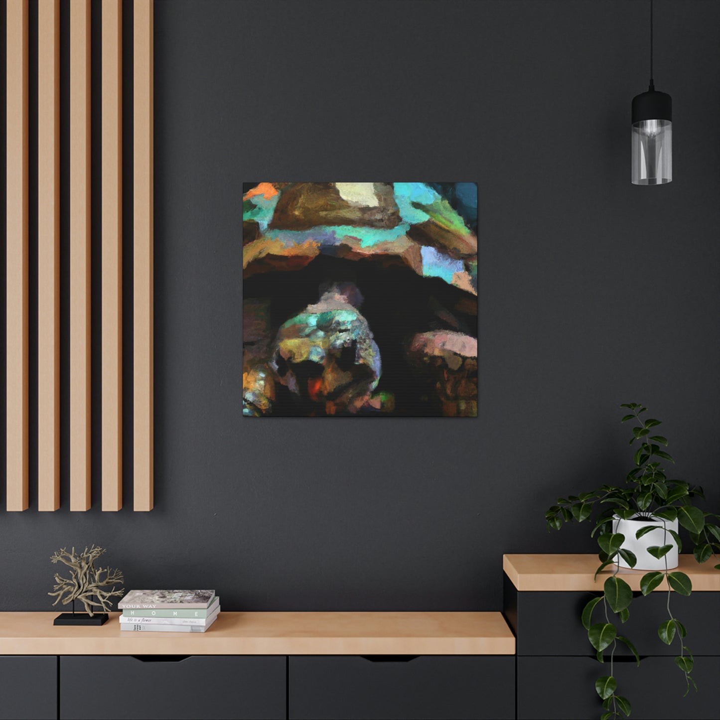 Tortoise on a Trek - Canvas