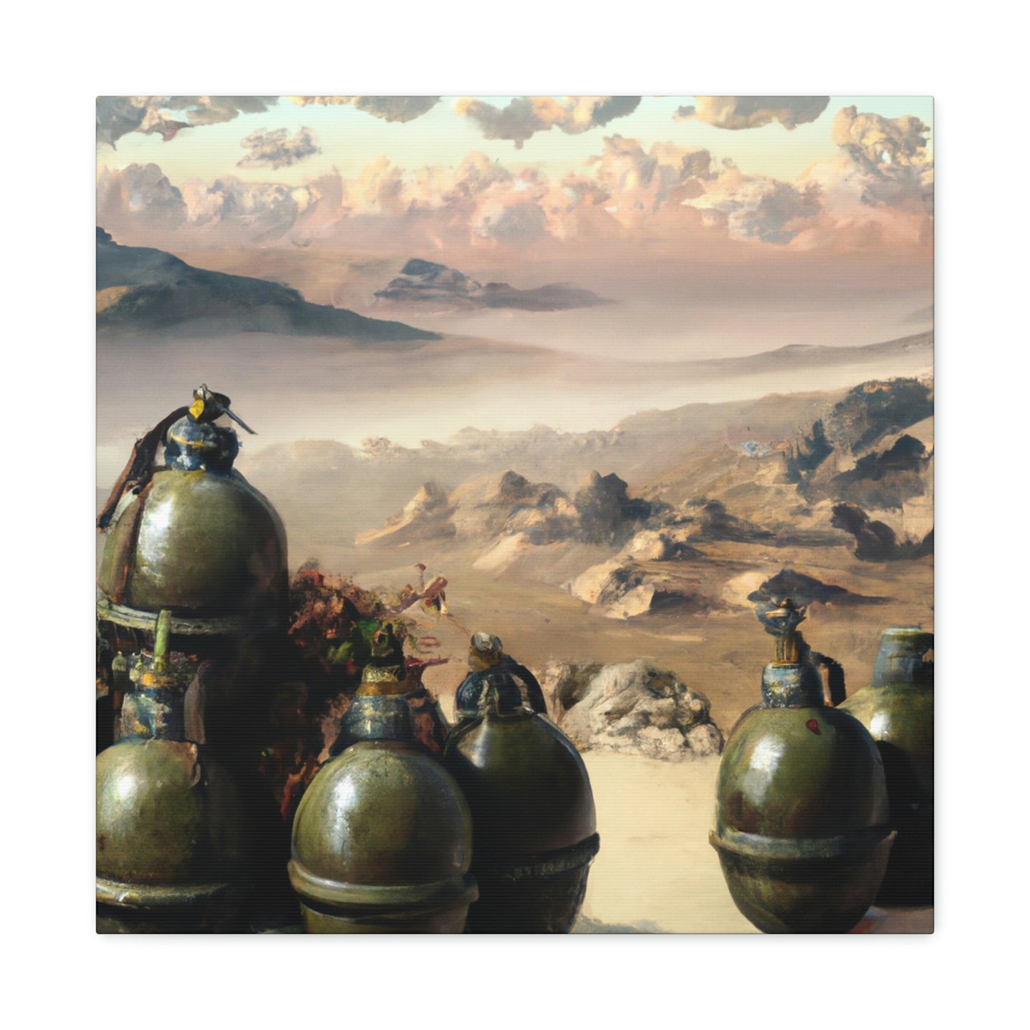 Grenades of War - Canvas