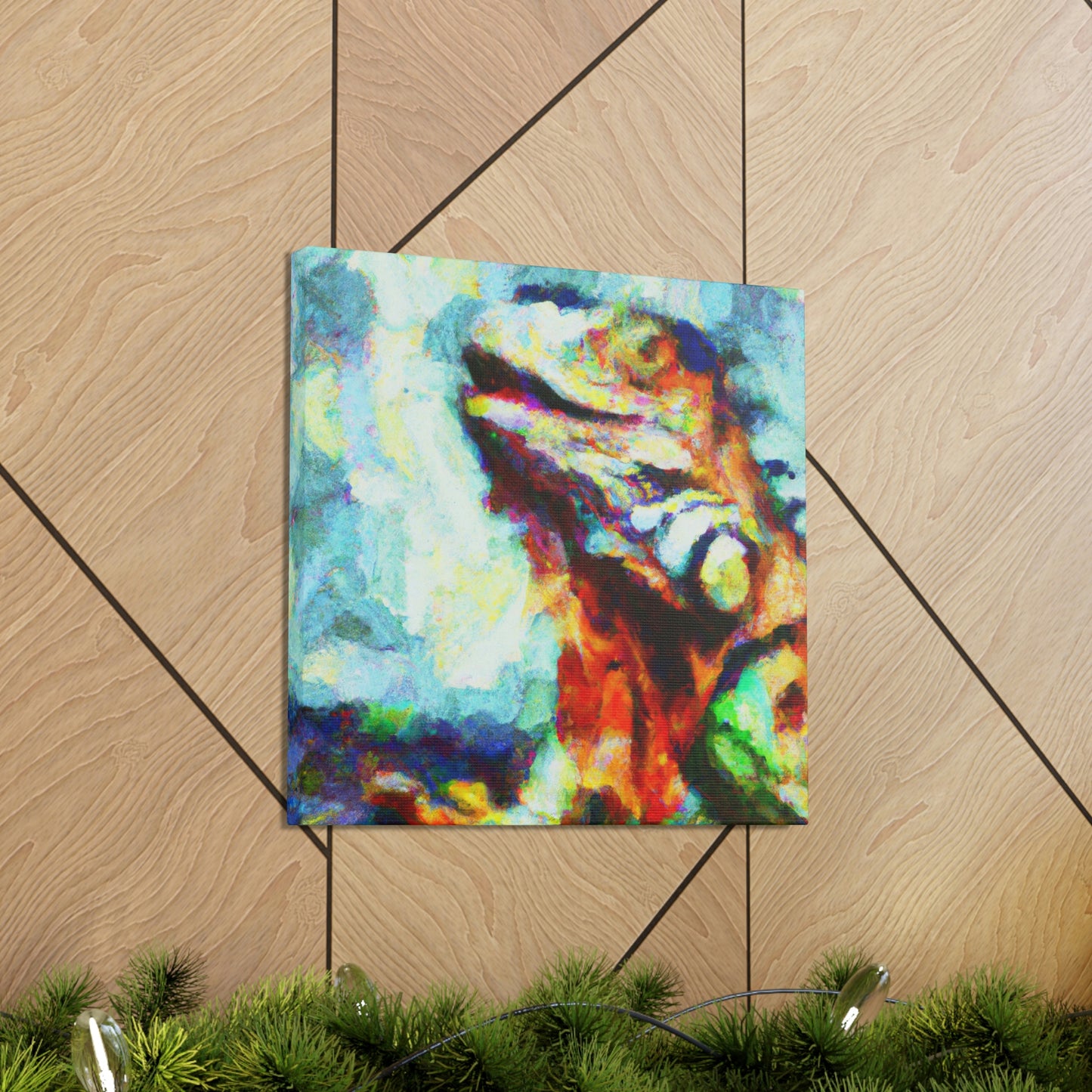 Reptiles in Impressionism - Canvas