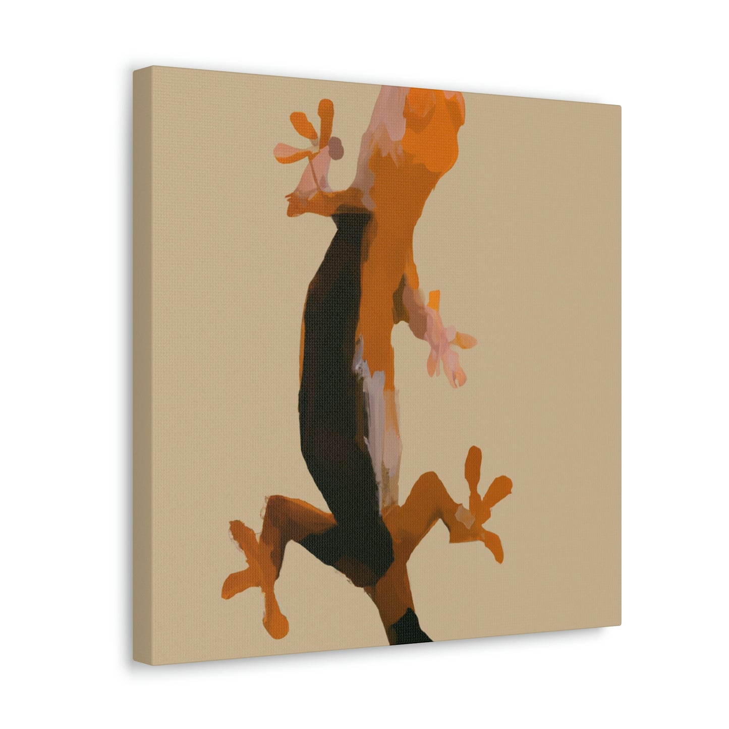 Crested Gecko Simplicity - Canvas