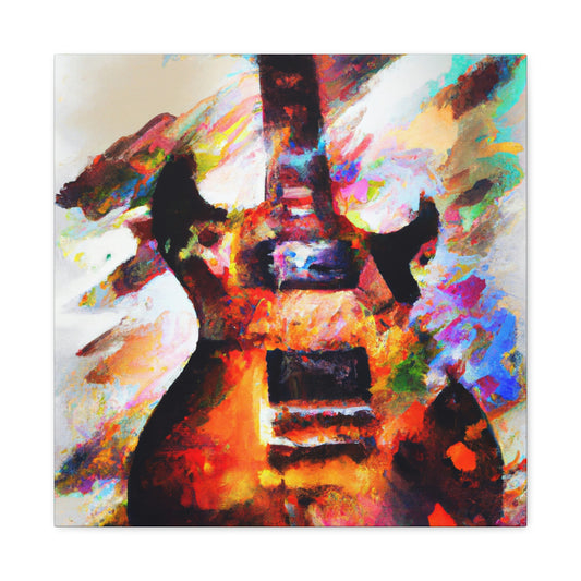 "Electric Guitar Symphony" - Canvas