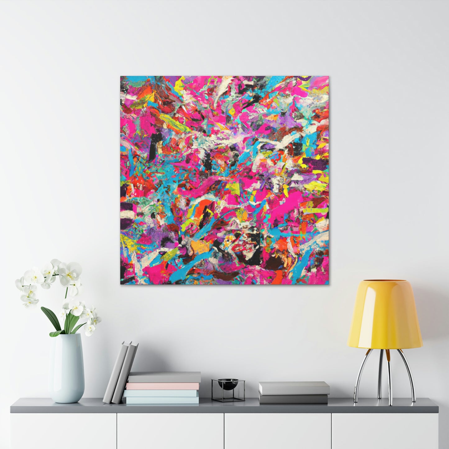 "Radiant Hues of Possibilities" - Canvas