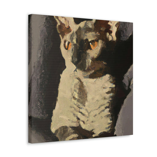 "Devon Rex Dreamscape" - Canvas