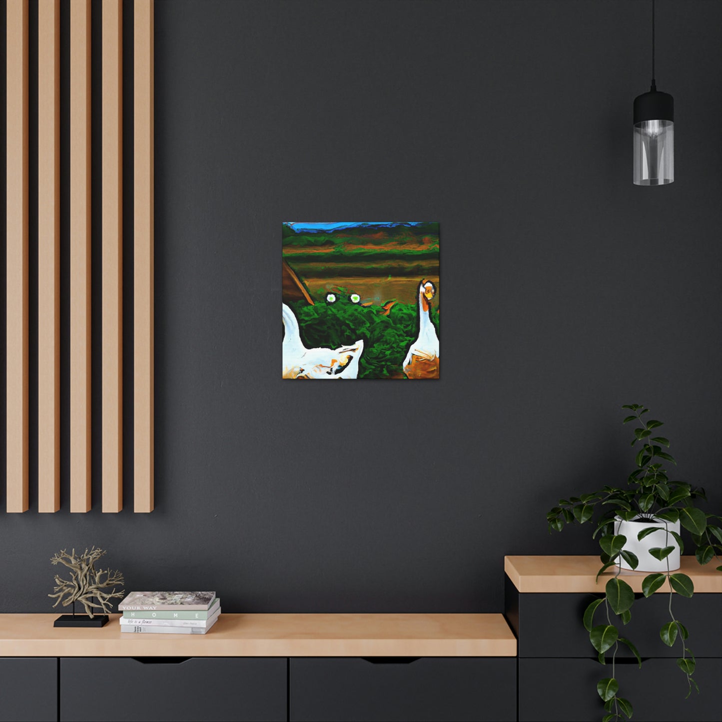 "Goose and Grandeur" - Canvas