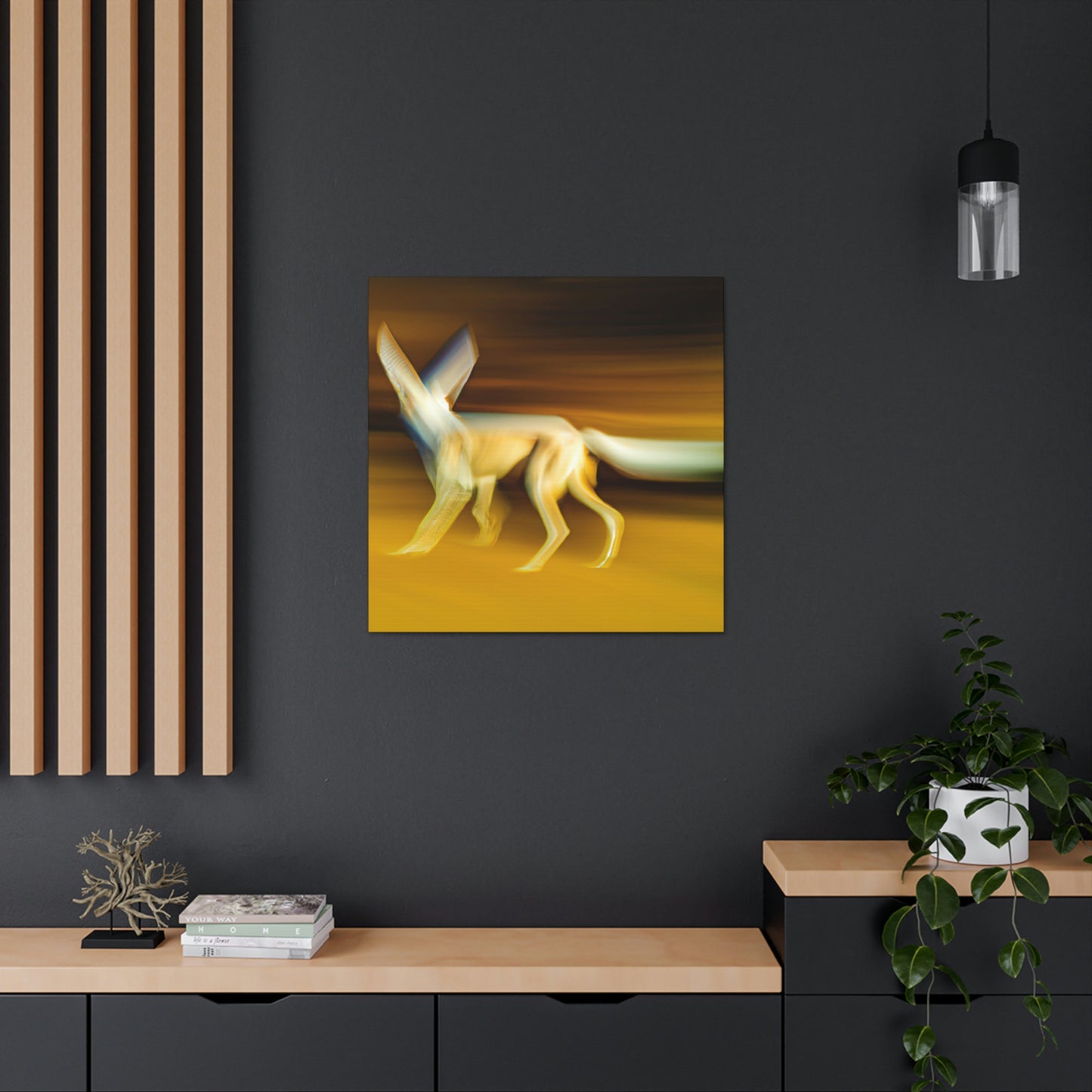 Fennec Fox Luxurious Glamour - Canvas