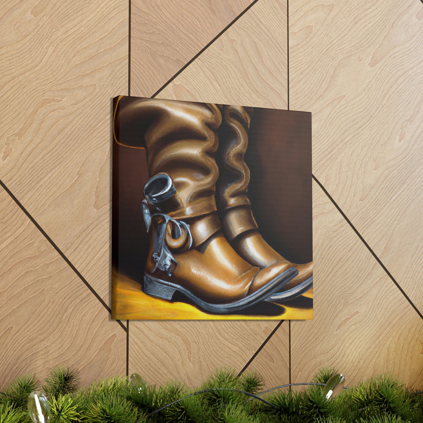 "Boot's Heeled Journey" - Canvas