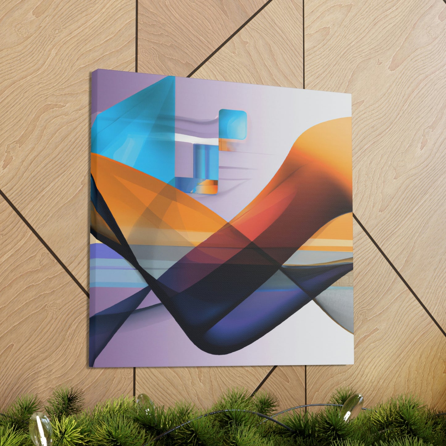 "Digital Dream Weaver" - Canvas