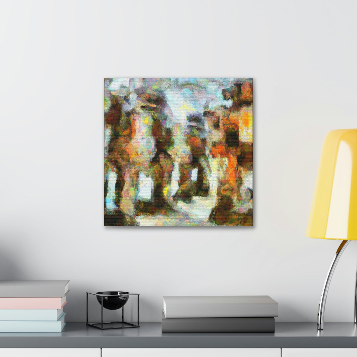 Robots of Impressionism - Canvas