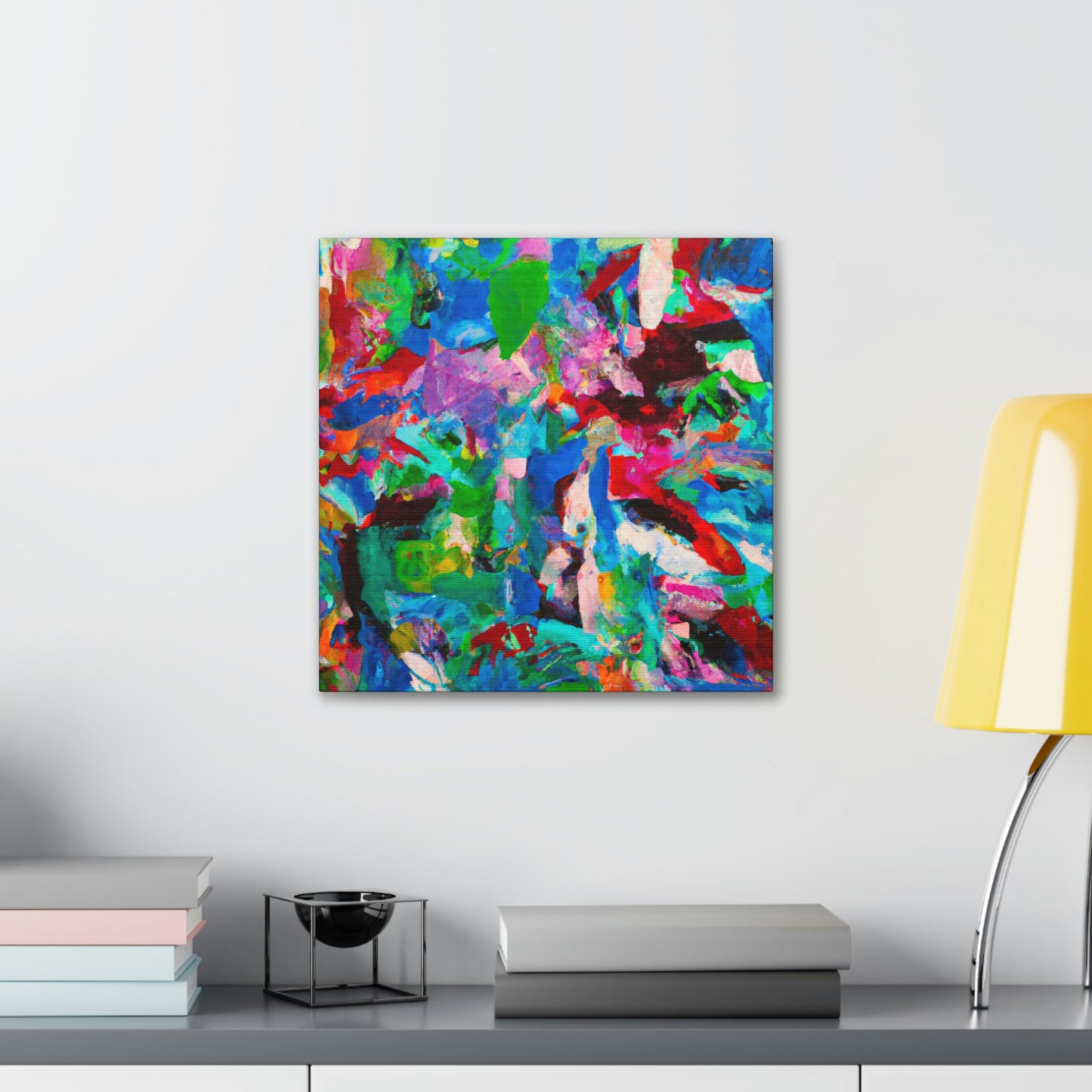 Vividly Plumaged Birds - Canvas