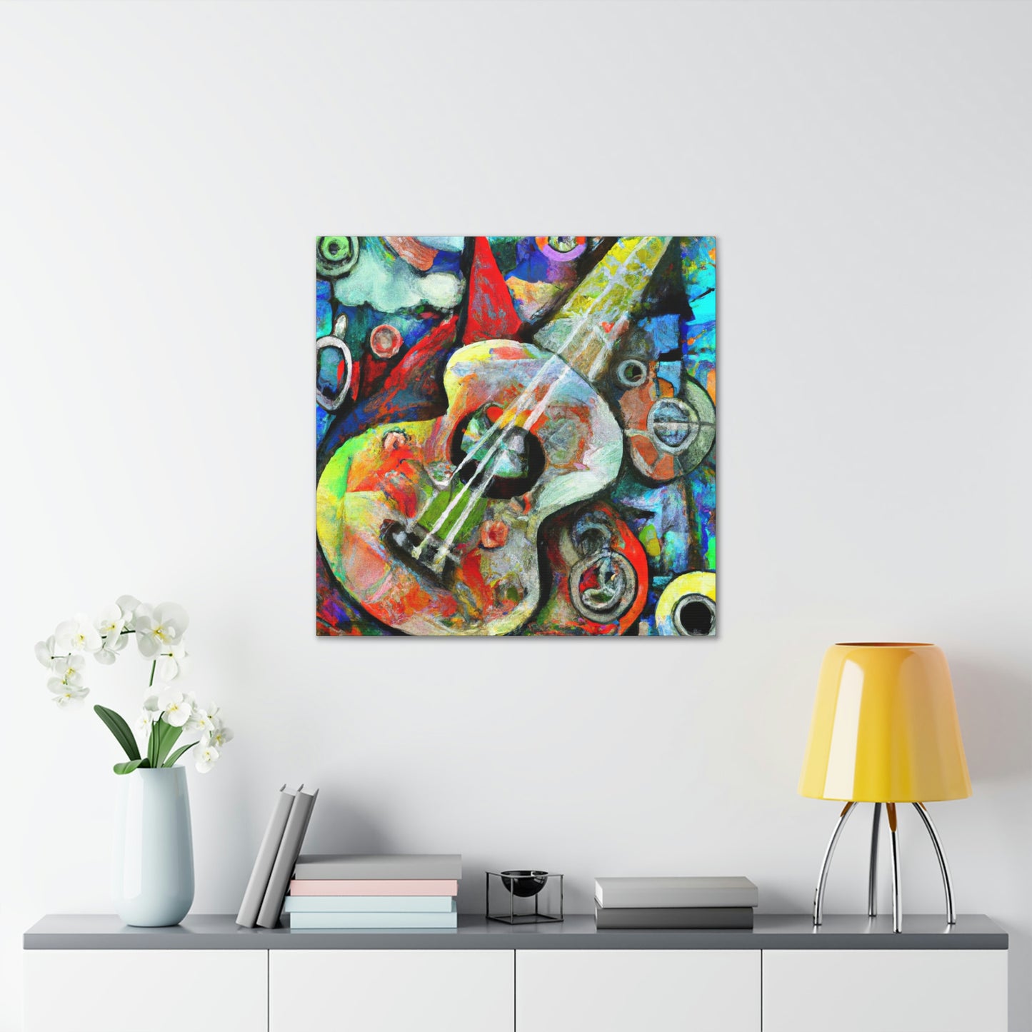 Ukelele in Dreamscape - Canvas