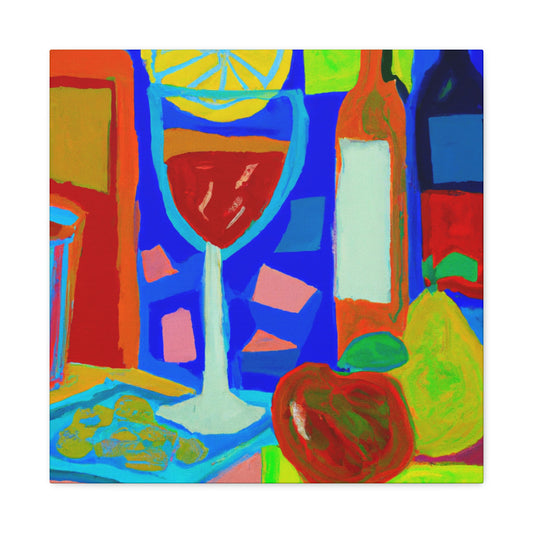 Tropical Drinks Fauvism - Canvas