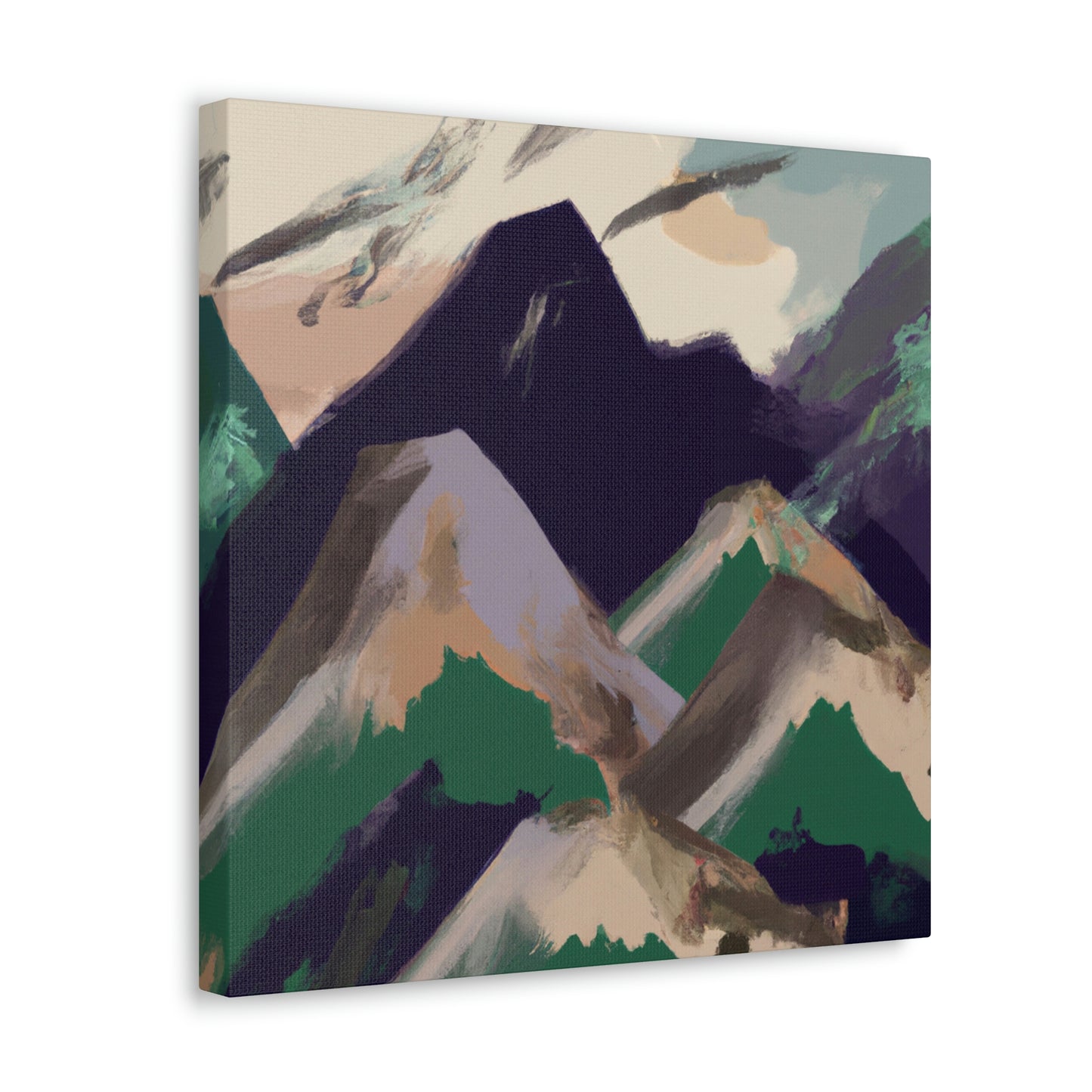 Mountain Memory Landscape - Canvas