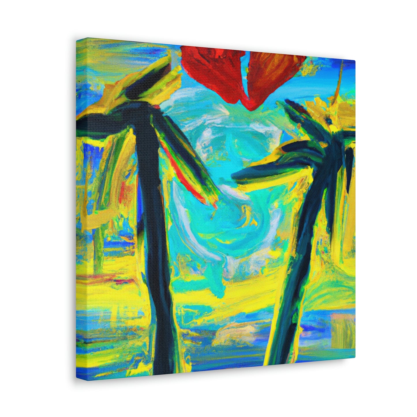 Lovely Palm Treescape - Canvas