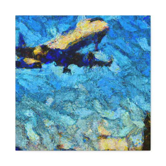 Aerial Flight Overhead - Canvas