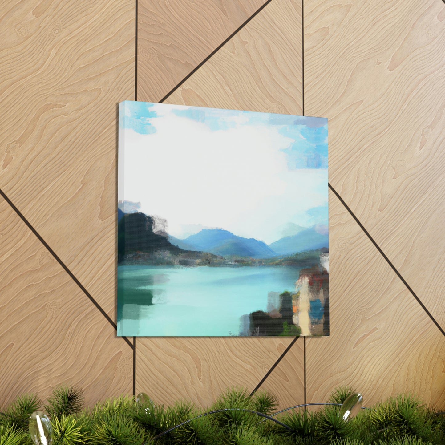 "Lake Reflections Sunrise" - Canvas