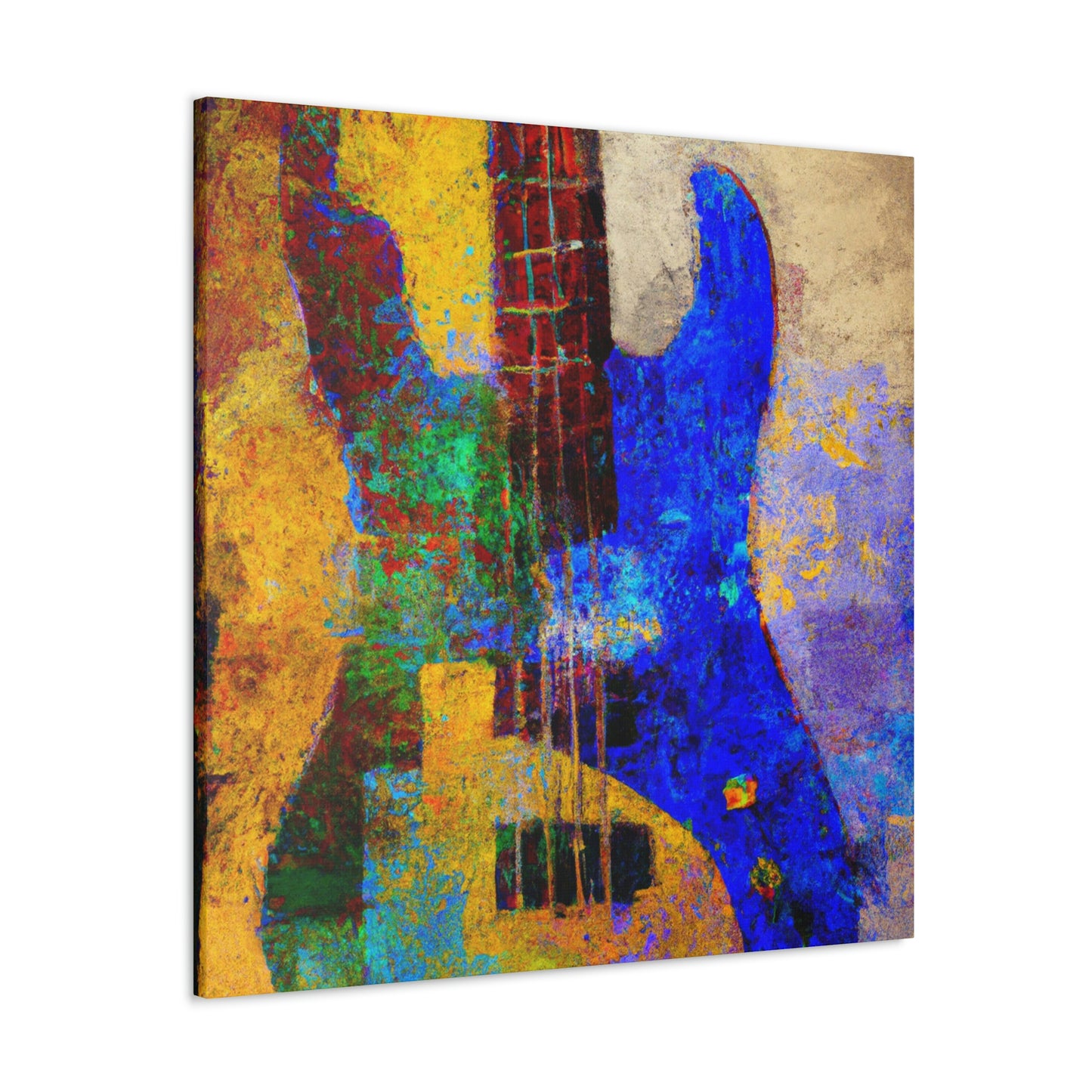 "Bass Guitar Resonance" - Canvas