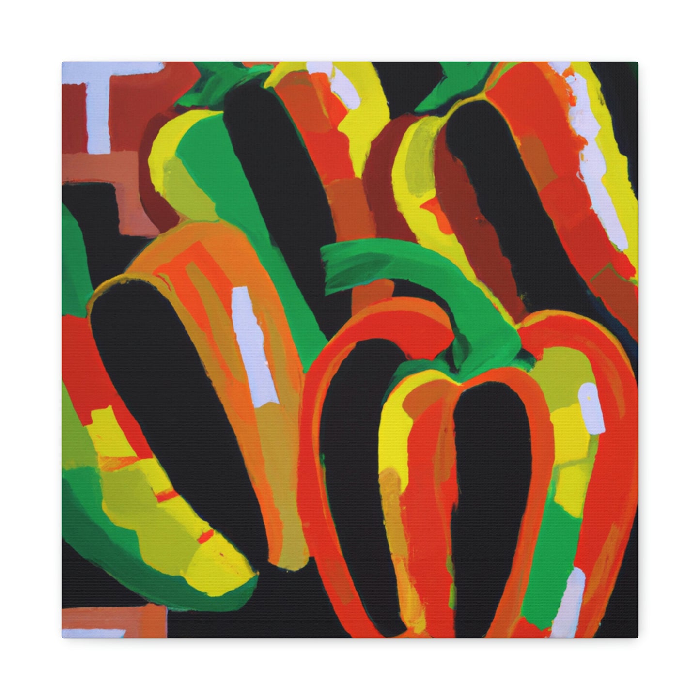 "Peppers of the Jazz Age" - Canvas