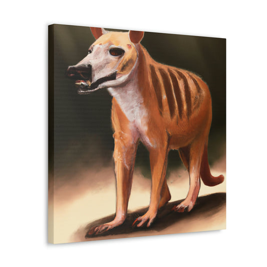 "The Tasmanian Tiger Awakens" - Canvas