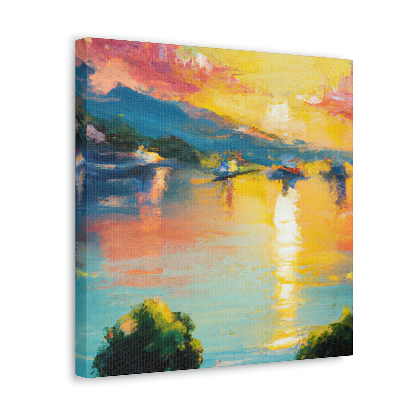 Radiant Reflections of Joy - Canvas