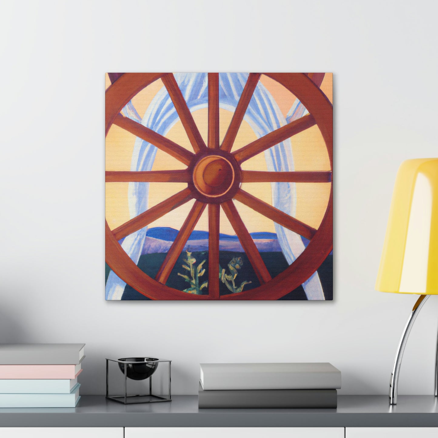 "Wheel of Timelessness" - Canvas