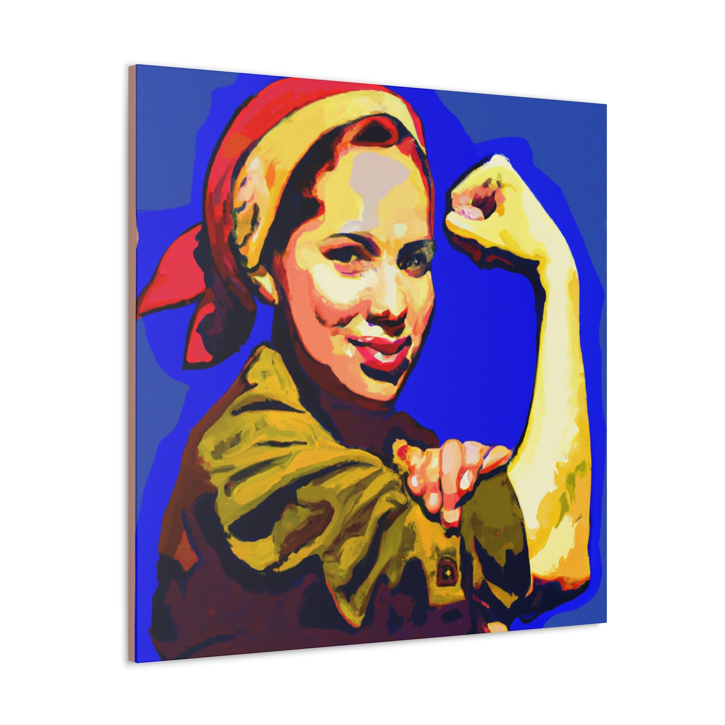 "Rosie the Revolutionary Woman" - Canvas