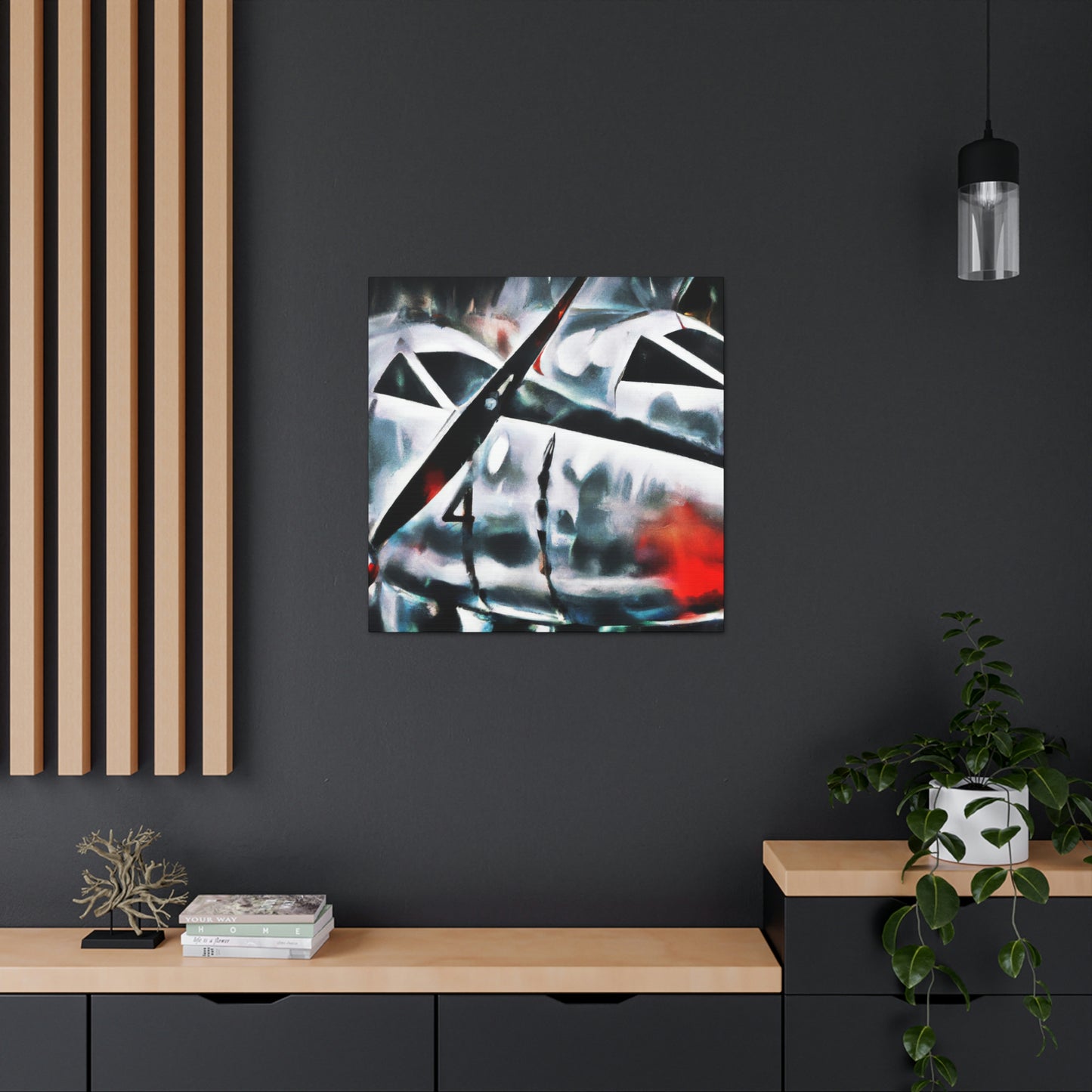 "Flight of the Plane" - Canvas