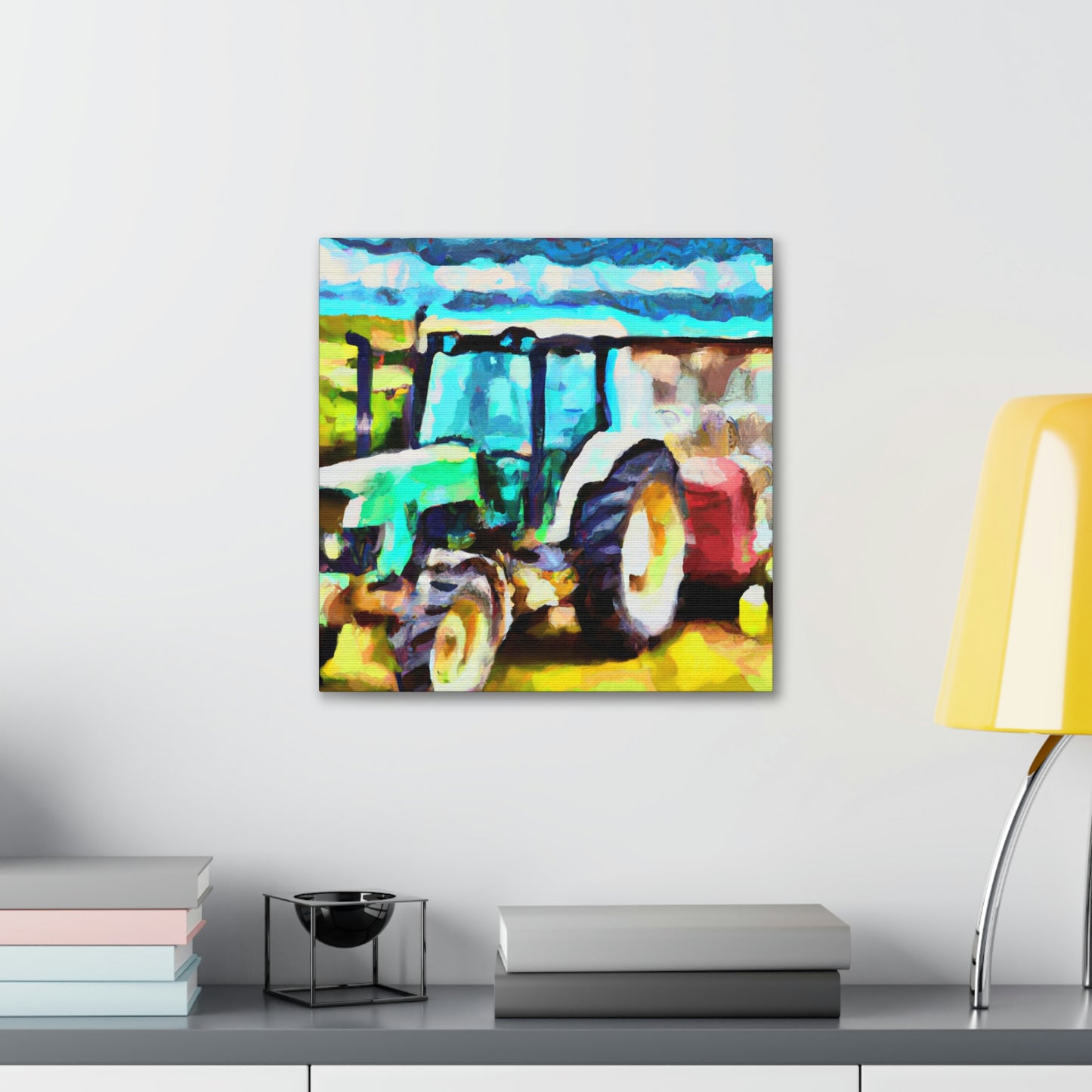 A Tractor's Endurance - Canvas