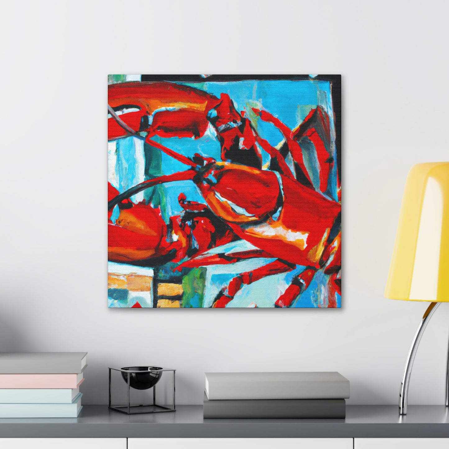 Lobster in Magnificence - Canvas