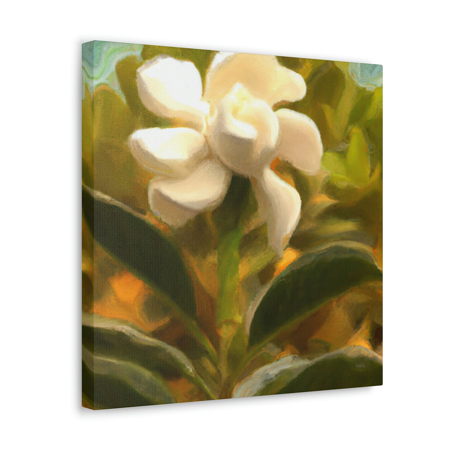 Gardenia's Fragrance Bliss - Canvas