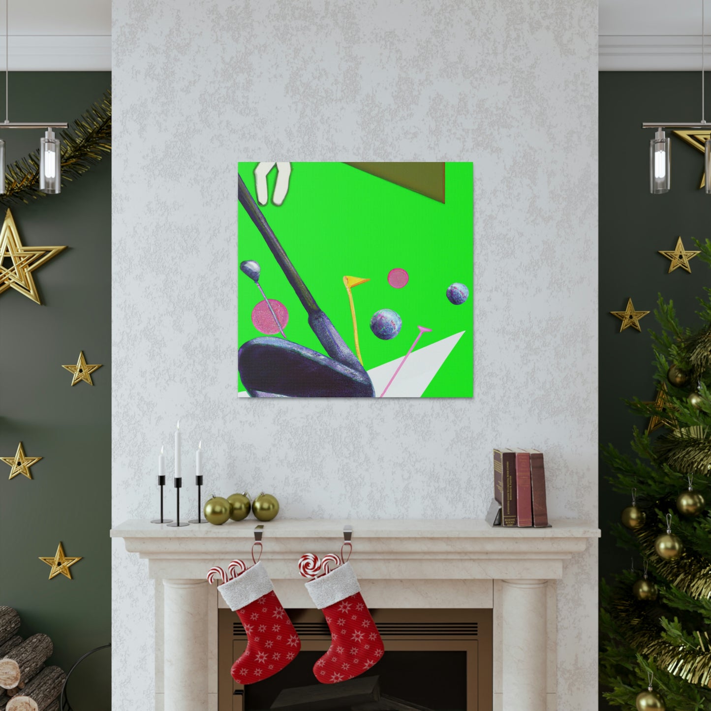 Golfing in Dreams - Canvas