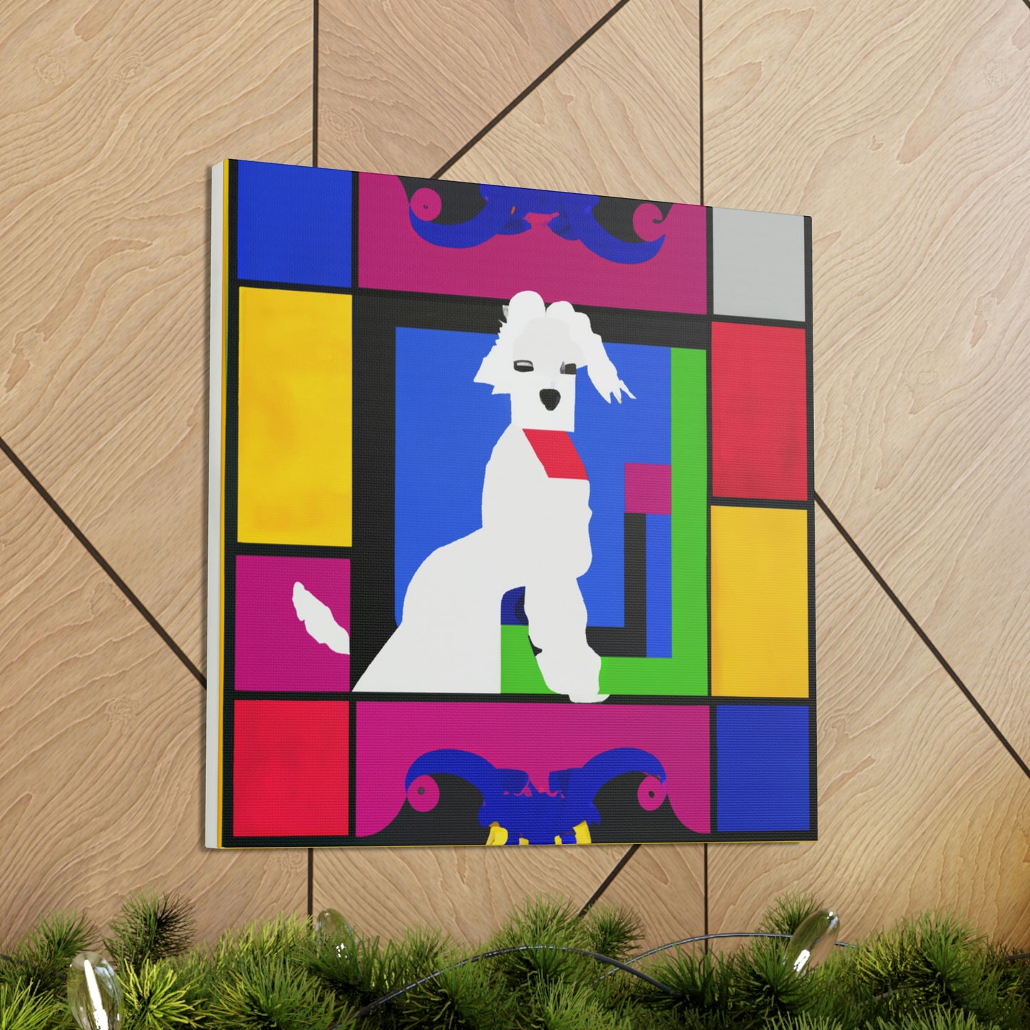 Maltese Puppy Portrait - Canvas