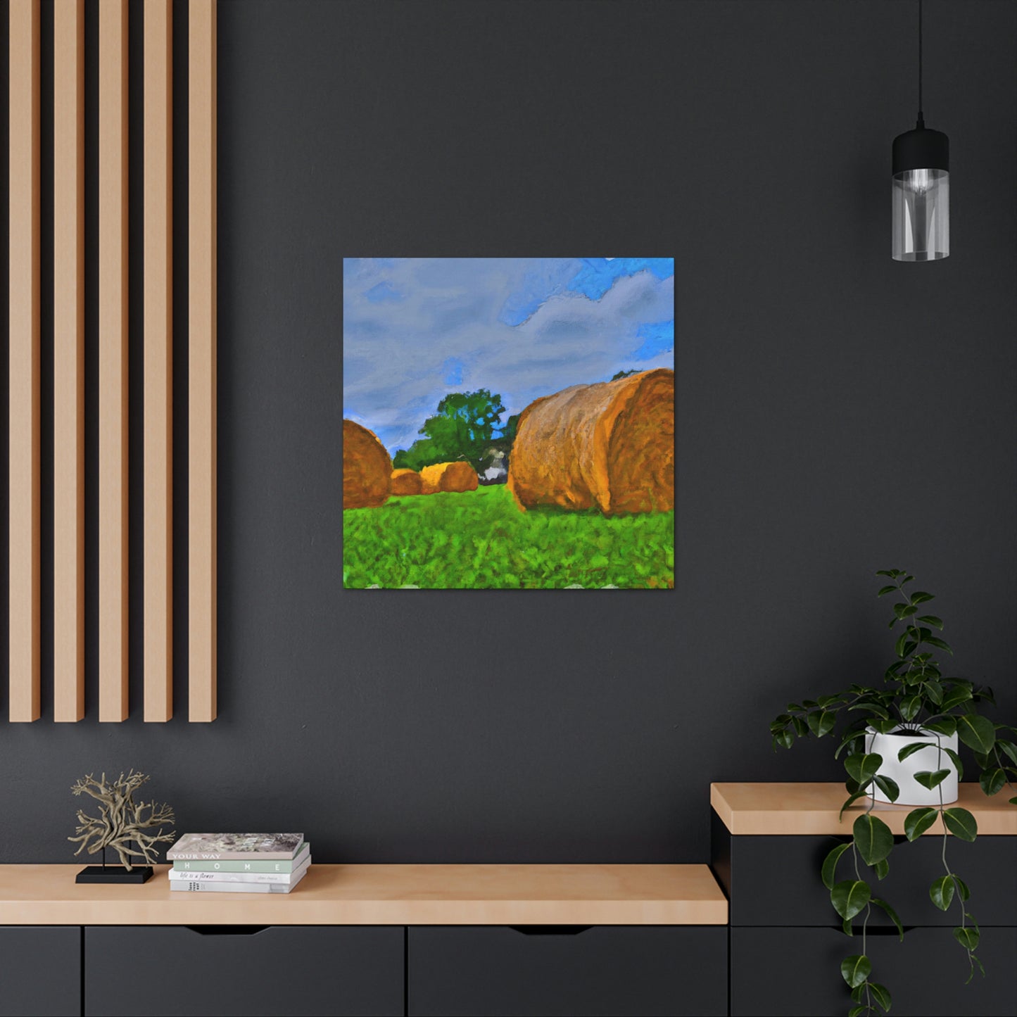 "Hay of the Harvest" - Canvas