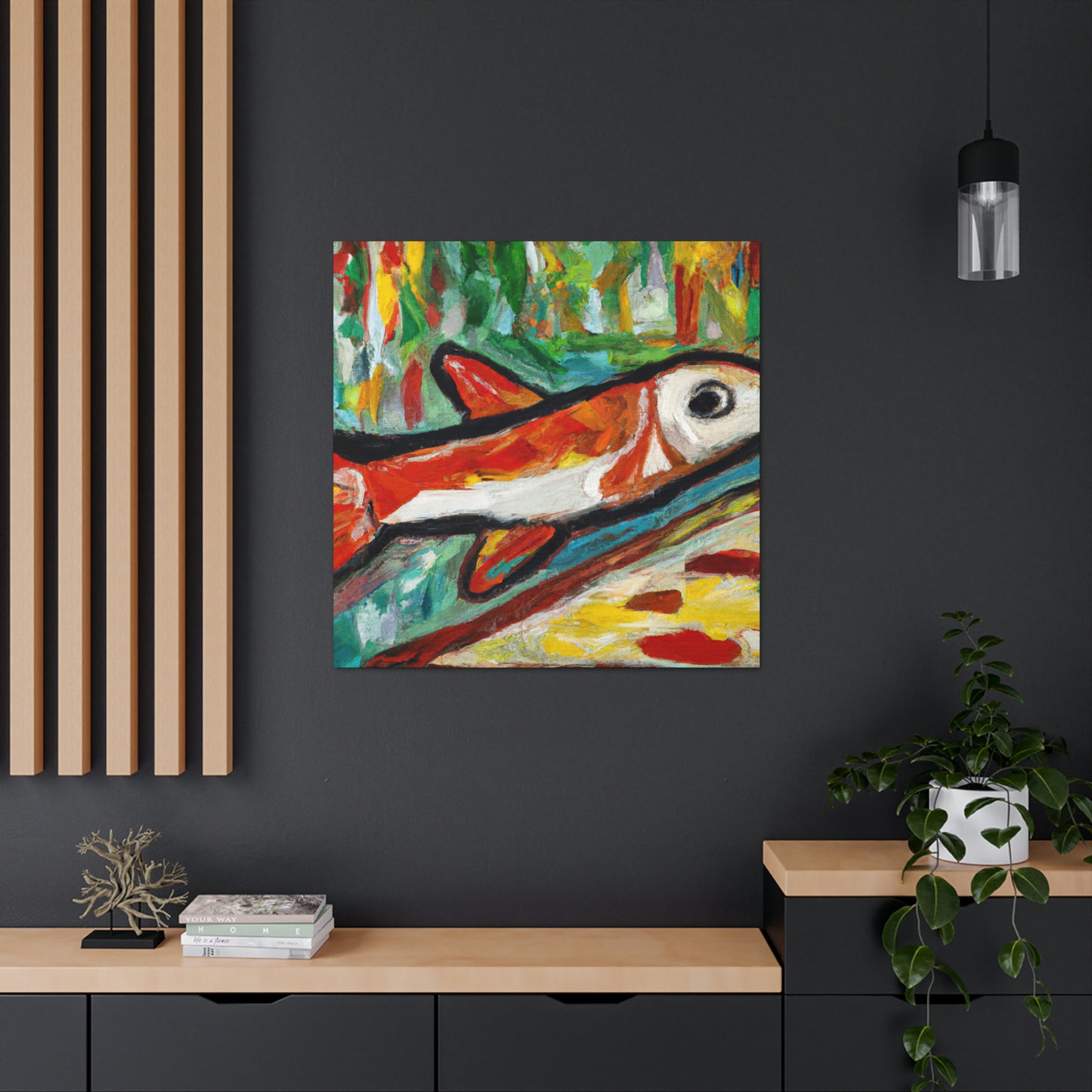 "Killifish Transcendence" - Canvas