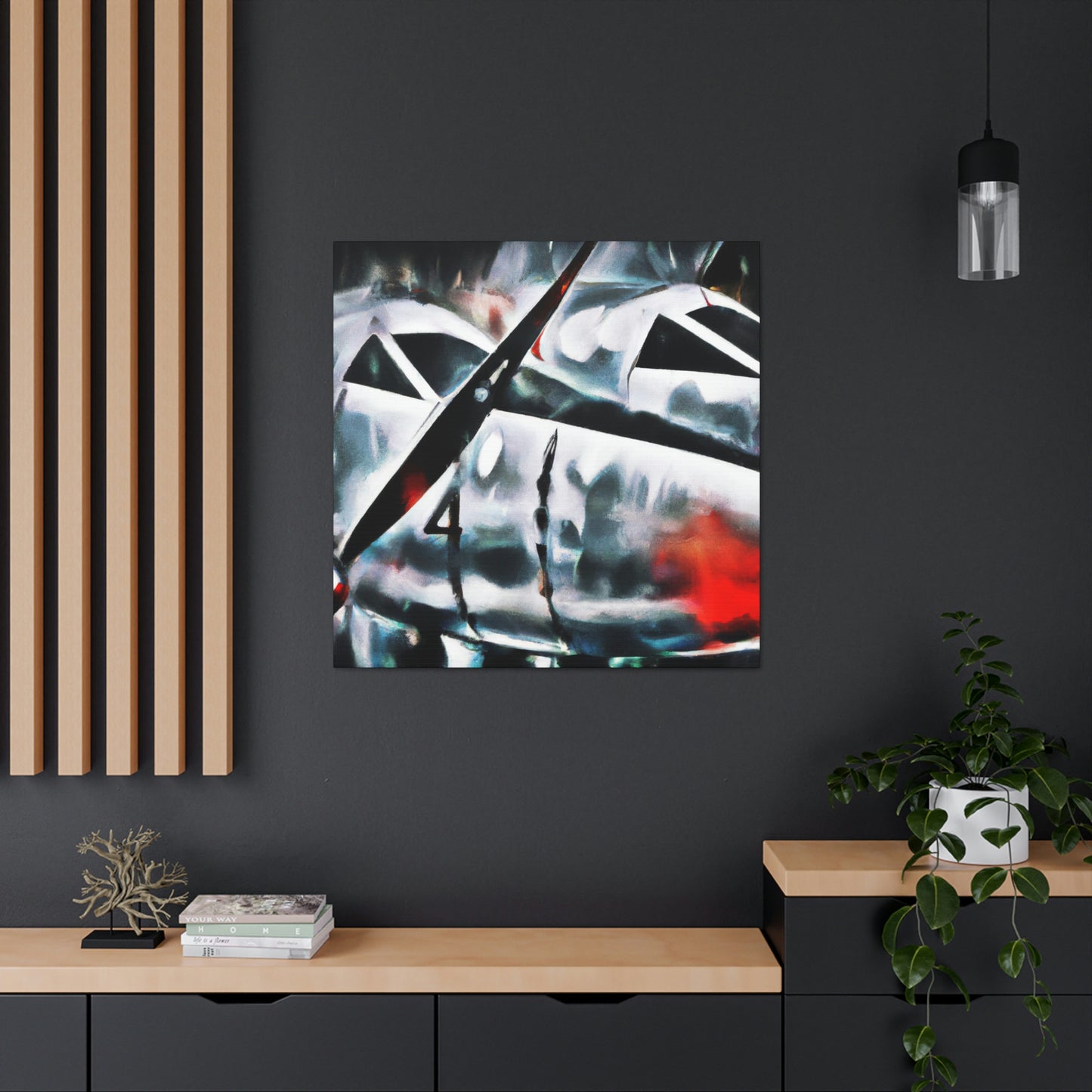 "Flight of the Plane" - Canvas