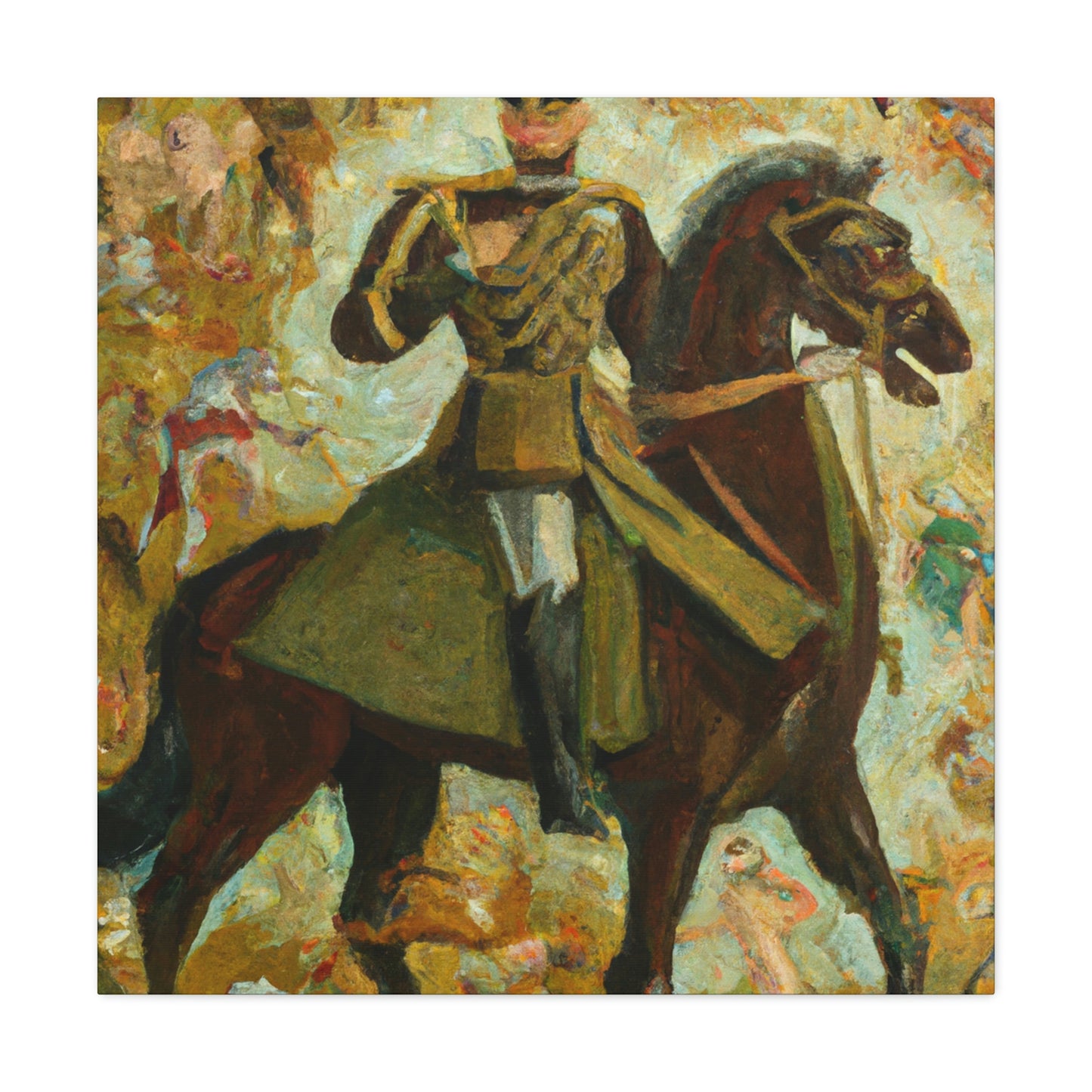 "The Cavalry Charge" - Canvas